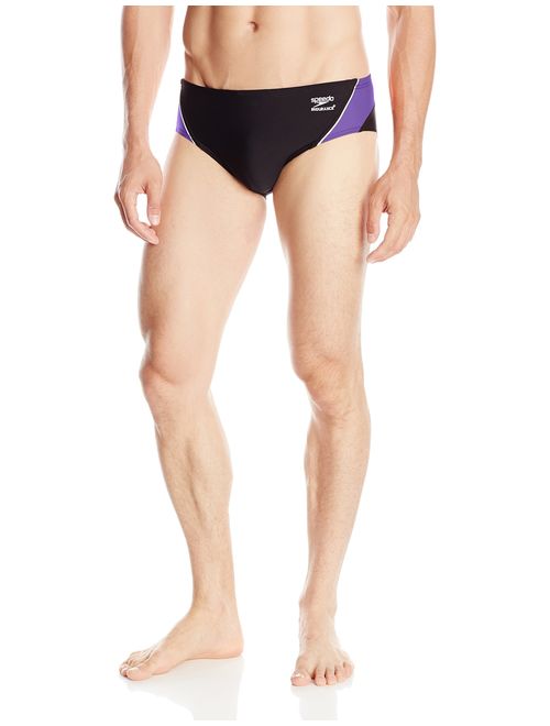 Speedo Men's Endurance+ Launch Splice Brief Swimsuit