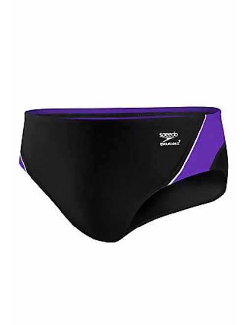 Speedo Men's Endurance+ Launch Splice Brief Swimsuit