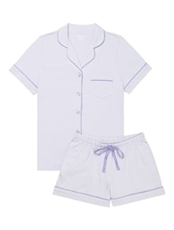 Womens Pajamas Soft Cotton - Pajama Shorts for Women