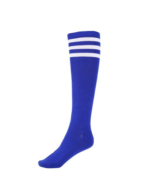 Women's Three Stripes Knee High Striped Socks