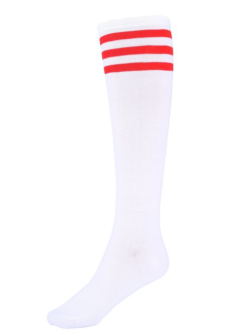 Women's Three Stripes Knee High Striped Socks