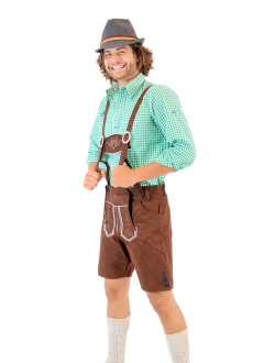 Oktoberfest German Bavarian Lederhosen Costume