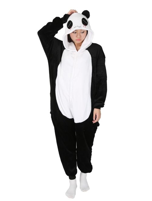 Adult Pajamas Unisex Sleepsuit Animal Sleepwear Jumpsuit Halloween Cosplay Costume