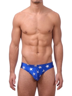 Gary Majdell Sport Men's USA Freedom Flag Stars & Stripes Bikini Swimsuit