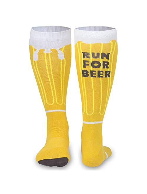 Knee High Half Cushioned Athletic Running Sock | Various Designs