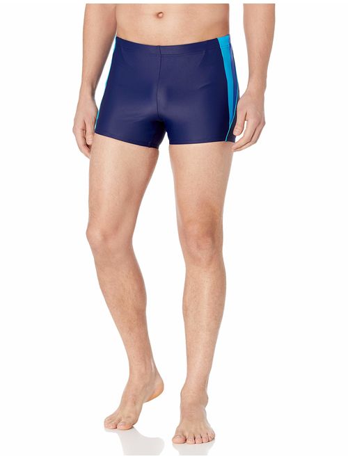 Speedo Men's Square Leg Splice Swimsuit