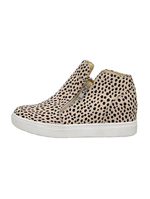 CUSHIONAIRE Women's Hart Hidden Wedge Sneaker +Wide Width Available