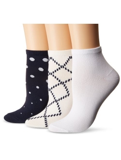 Women's ComfortSoft Ankle Sock, 3-Pack