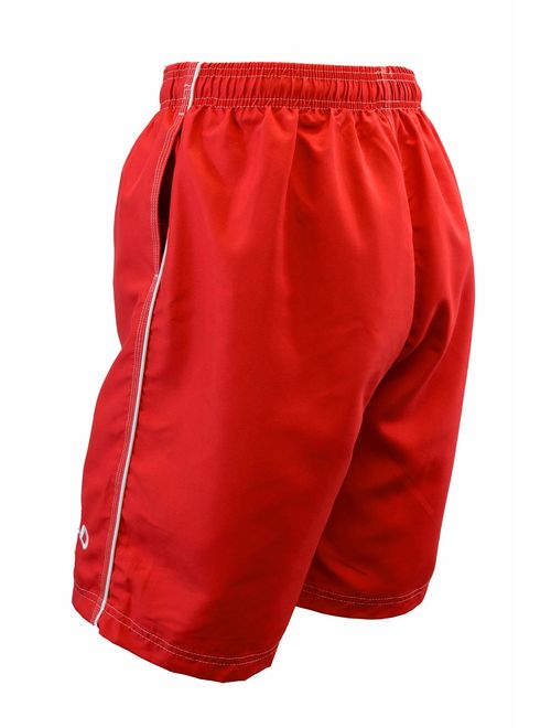 Adoretex Men's Guard Swimsuit Board Shorts Swim Trunks Mesh Liner