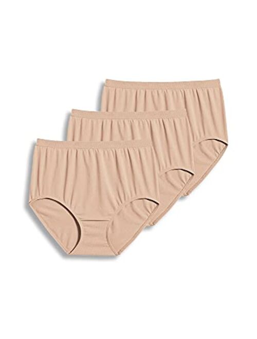 Jockey Women's Underwear Comfies Microfiber Brief - 3 Pack