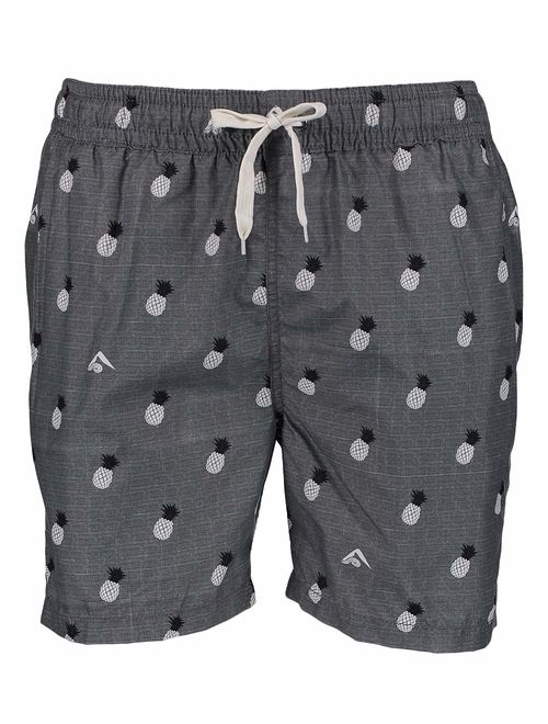 Kanu Surf Men's Monaco Swim Trunks (Regular & Extended Sizes)