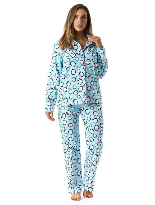 #followme Pajama Pant Set with Notch Collar