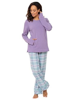 Addison Meadow Flannel Pajamas Women - Womens Pajama Sets, Frosted Flannel