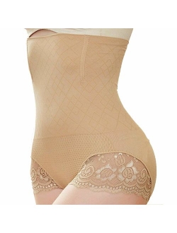 Jason&Helen Women's Butt Lifter Shaper Seamless Tummy Control Hi-Waist Thigh Slimmer