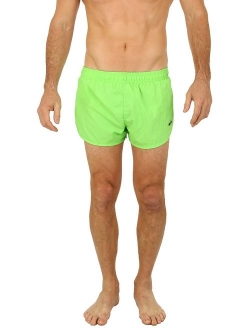 UZZI Men's Basic Running Shorts Swimwear Trunks