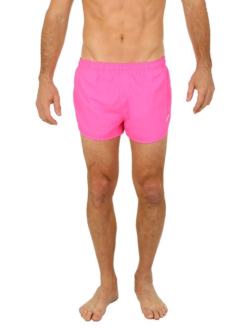 UZZI Men's Basic Running Shorts Swimwear Trunks