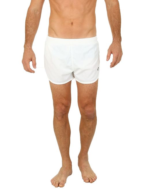 UZZI Men's Basic Running Shorts Swimwear Trunks