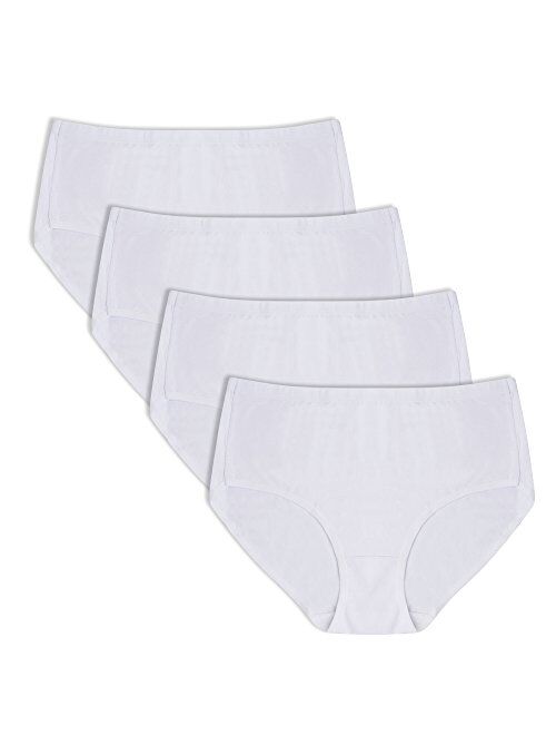 Closecret Women Comfort Cotton Underwear Classic Full Coverage Breathable Briefs Panties Underpants Multipack