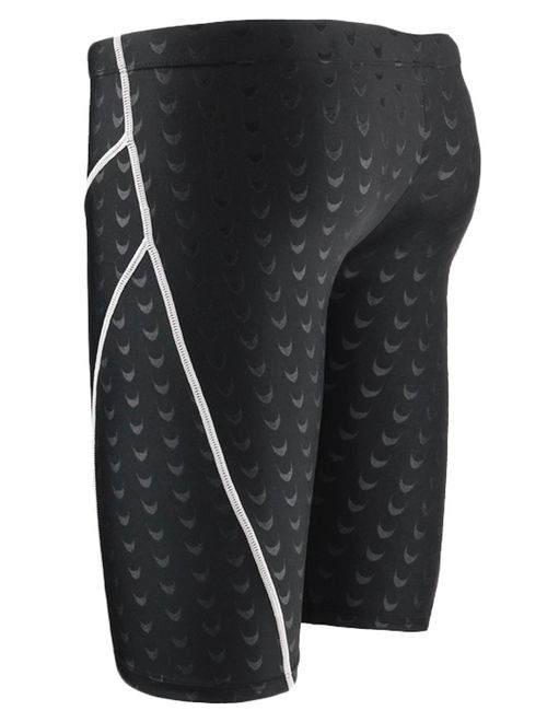 WUAMBO Men's Compression Speed Short Solid Jammer