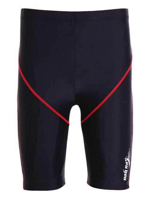 WUAMBO Men's Compression Speed Short Solid Jammer