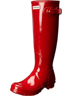 Womens Original Tall Gloss Winter Waterproof Wellies Rain Wellington Boots