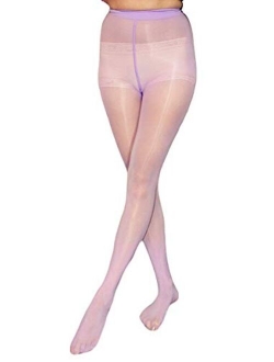 Kffyeye Women's Control Top Thickness Stockings Pantyhose, Ultra Shimmery Stretch Plus Footed Tights