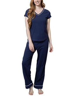 Pajamas for Women - Short Sleeve Pajamas for Women