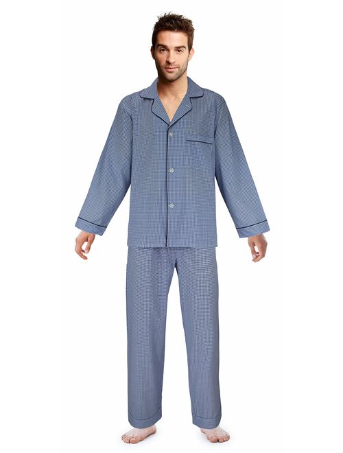 Casual Trends Men's Pajama Set Broadcloth Pajamas for Men,