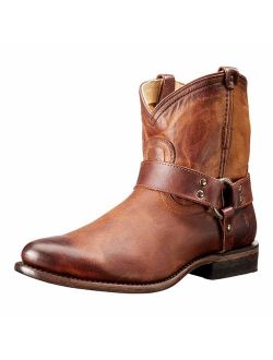 Womens Wyatt Harness Short Western Boots