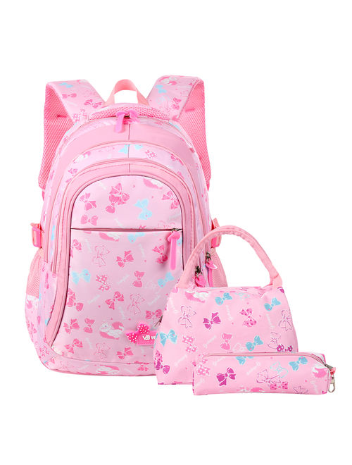 Buy 3-in-1 School Backpack Student Shoulder Bags Set Adorable Student ...