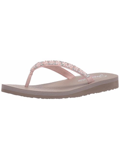 Skechers Women's Meditation-Daisy Delight Flip-Flop