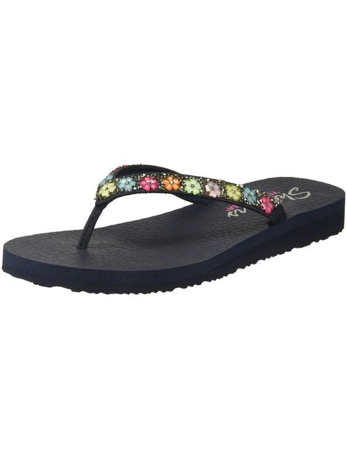 Skechers Women's Meditation-Daisy Delight Flip-Flop