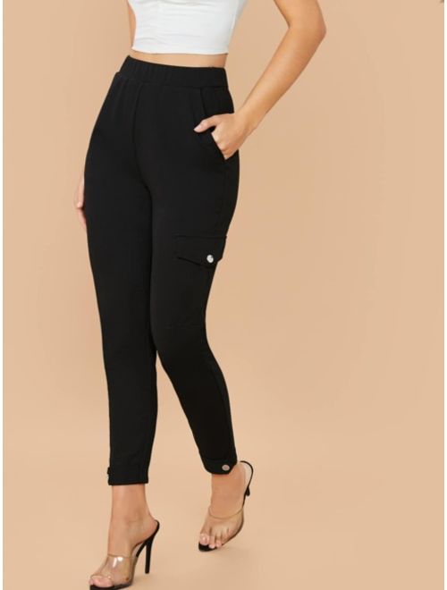 Shein Slant Pocket Skinny Pants