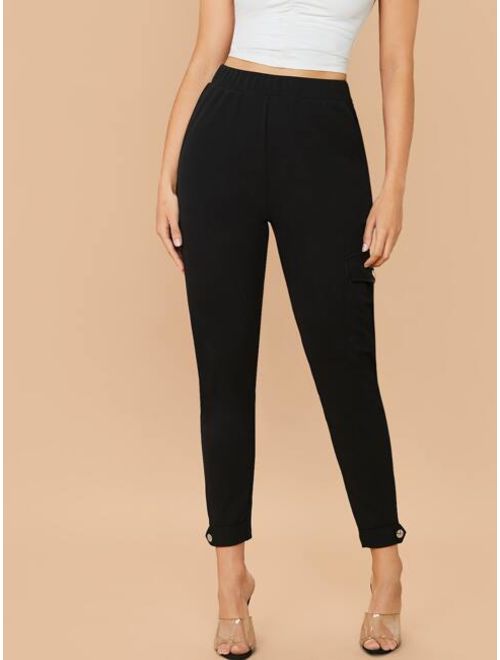 Shein Slant Pocket Skinny Pants