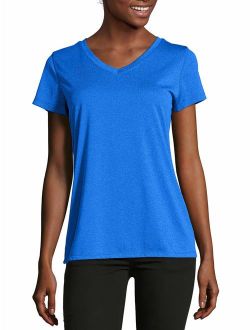 Sport Women's Heathered Performance V-Neck Tee