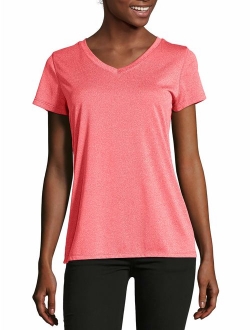 Sport Women's Heathered Performance V-Neck Tee