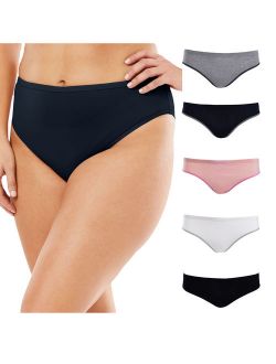 Emprella Womens Underwear Bikini Panties - 5 Pack