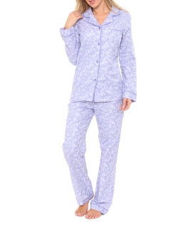 Women's Flannel Pajama Set - Extended Sizes