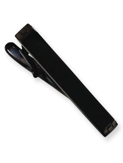 Stainless Steel Black IP-plated Tie Bar