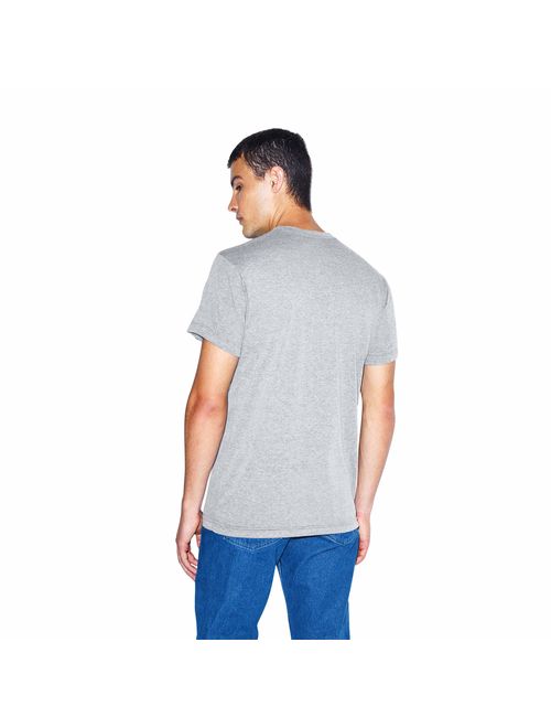 American Apparel Tri-Blend Crewneck Short Sleeve Track T-Shirt, 2-Pack