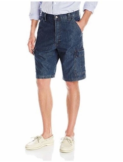 Authentics Men's Big and Tall Classic Relaxed Fit Cargo Short