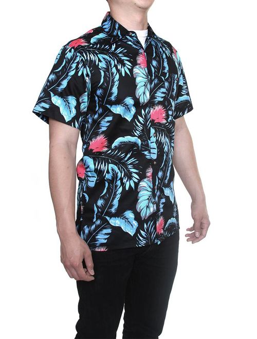 Gravity Threads Hawaiian Tropical Fashion Dress Shirt