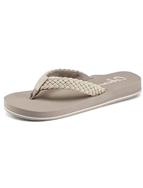 Cobian Women's Braided Bounce Flip Flops