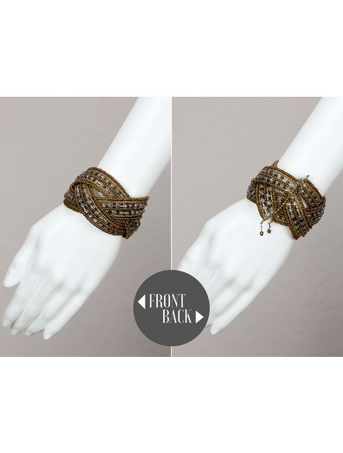 SPUNKYsoul New! Boho Metal Cuff Bangle Bracelets for Women l Collection