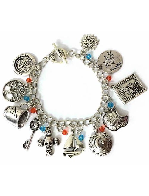 TV Movies Show Charm Bracelet - Valentines Merchandise Costume Horror Jewelry Gifts for Women