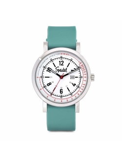 Scrub 30 Medical Watch - Pulsometer, Date Window, 24 Hour Marks, Second Hand, Luminous Hands