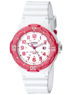 Sports 3-Hand Analog White Dial Women's Watch #LRW200H-4BV