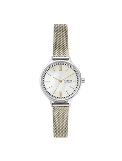 Women's Anita Quartz Stainless Steel Mesh Casual Watch