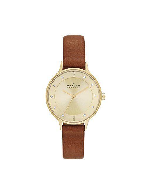 Skagen Women's Anita Quartz Stainless Steel Mesh Casual Watch