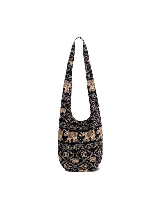 KARRESLY Bohemian Cotton Hippie Crossbody Bag Hobo Sling Bag Handmade Messenger Shoulder Bags